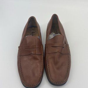 NUNN BUSH BROWN SLIP ON PENNY‎ LOAFERS